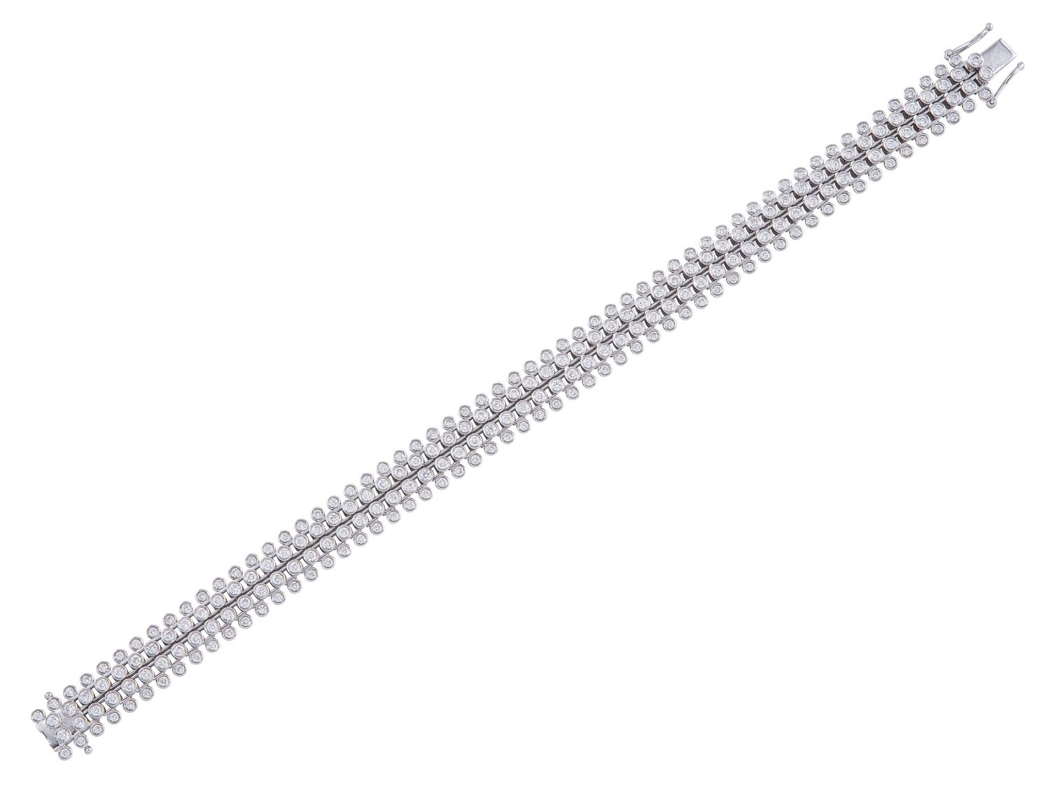 Diamond Bracelet - 18 KT Yellow Gold