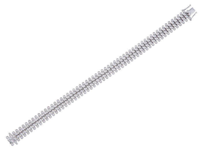 Diamond Bracelet - 18 KT Yellow Gold