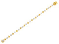 Diamond Bracelet - 18 KT White and Yellow Gold