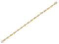 Diamond Bracelet - 18 KT White and Yellow Gold