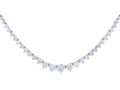 Diamond Necklace - 14 KT White Gold