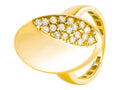 Diamond Ring - 14 KT Yellow Gold