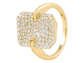 Diamond Ring - 14 KT Yellow Gold