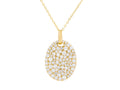 Diamond Necklace - 14 KT Yellow Gold