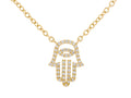 Diamond Necklace - 18 KT Yellow Gold