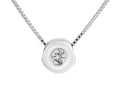 Diamond Necklace - 14 KT White Gold