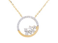 Diamond Necklace - 14 KT Yellow Gold