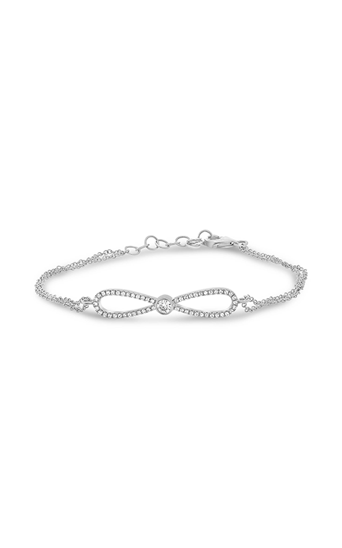 Roman and Jules Diamond Pave Infinity Bracelet EB1002-1