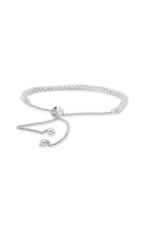 Roman and Jules Round White Diamond Slider Bracelet UB2091D-1