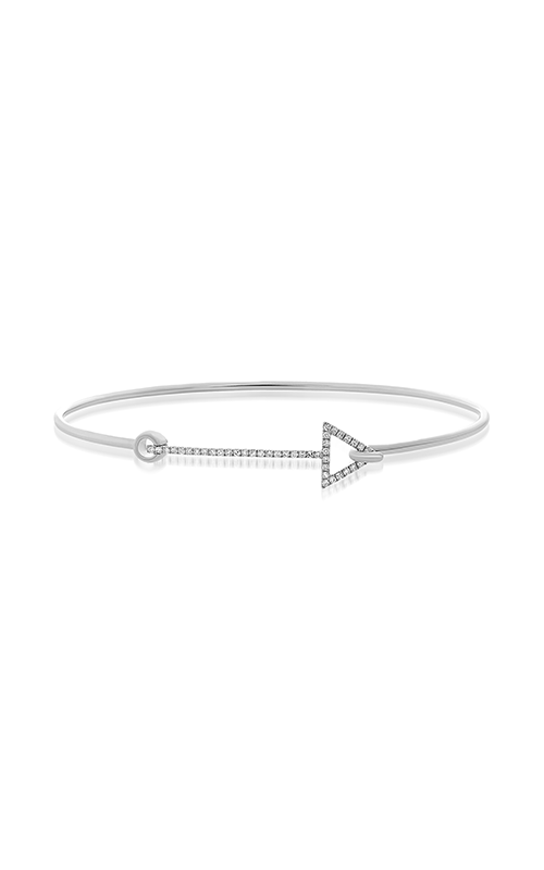 Roman and Jules Diamond Pave Arrow Bangle EB1016-1