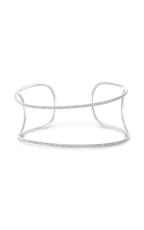 Roman and Jules Tapered Diamond Pave Bangle EB1017-1
