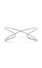 Roman and Jules Criss Cross Diamond Pave Bangle EB1014-1