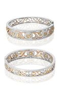 Roman and Jules Fashion Label Bangle KB2721WRY-18K