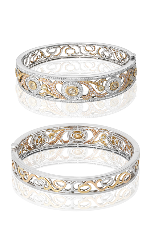 Roman and Jules Fashion Label Bangle KB2721WRY-18K