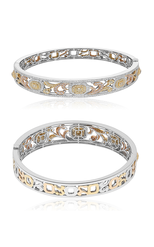 Roman and Jules Fashion Label Bangle KB3005WYR-18K