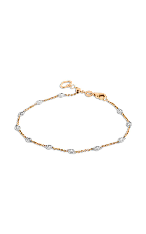 Roman And Jules Rose Gold Diamond by the Yard Bracelet UB1776-3