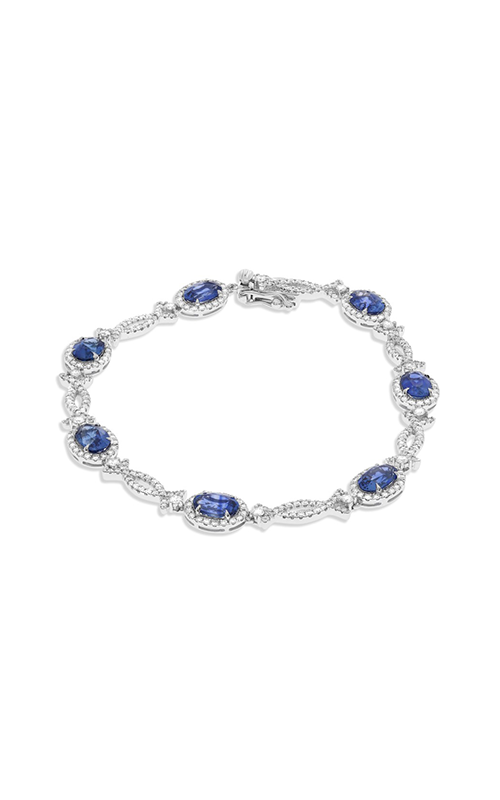 Roman And Jules Sapphire And Diamond Link Bracelet MB850-1
