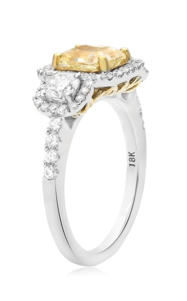 Roman and Jules Engagement Ring KR1106WY-18K