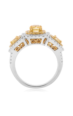 Roman and Jules Engagement Ring FR265-18K-4