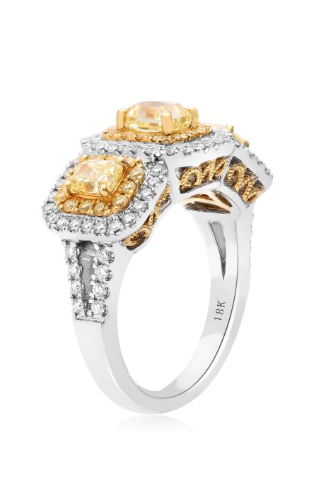 Roman and Jules Engagement Ring KR4249WY-18K-1