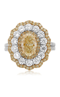 Roman and Jules Engagement Ring KR3155WYR-18K