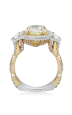 Roman Jules Engagement Ring KR3443WYR-18K