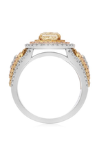 Roman and Jules Engagement Ring KR3692WRY-18K