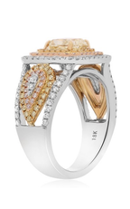 Roman and Jules Engagement Ring KR3692WRY-18K