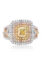 Roman and Jules Engagement Ring KR3912WYR-18K