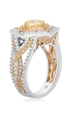 Roman and Jules Engagement Ring KR3912WYR-18K