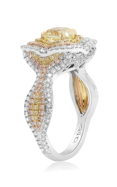 Roman and Jules Engagement Ring KR3907WY-18K