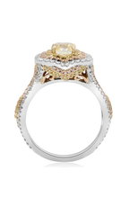 Roman and Jules Engagement Ring KR3907WY-18K