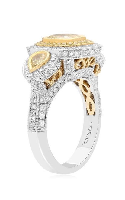 Roman and Jules Engagement Ring KR3916WY-18K