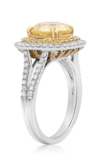Roman and Jules Engagement Ring KR3063WY-18K