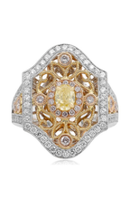 Roman and Jules Engagement Ring KR2799WRY-18K-1