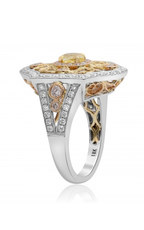 Roman and Jules Engagement Ring KR2799WRY-18K-1