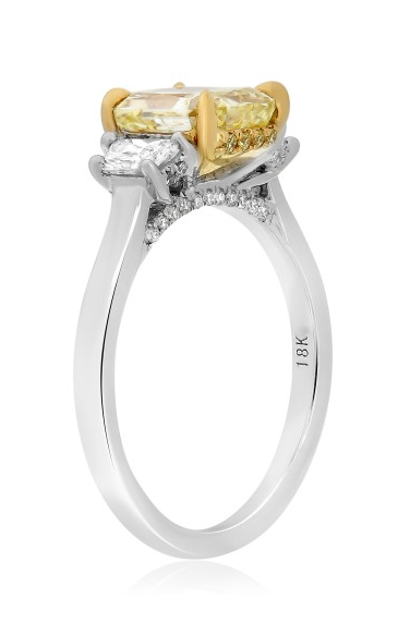 Roman and Jules Engagement Ring KR3554WY-18K-1