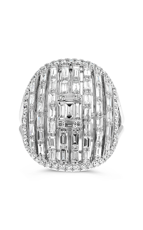 Roman And Jules White Diamond Dome Ring DR1033-1