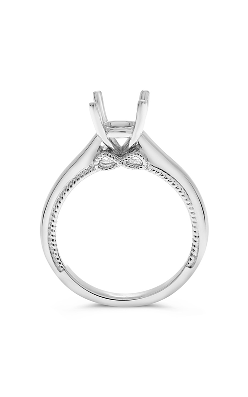 Roman And Jules Solitaire Semi Mount Engagement Ring