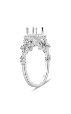 Roman and Jules White Gold Swirl Shank Engagement Setting UR1899B-IH