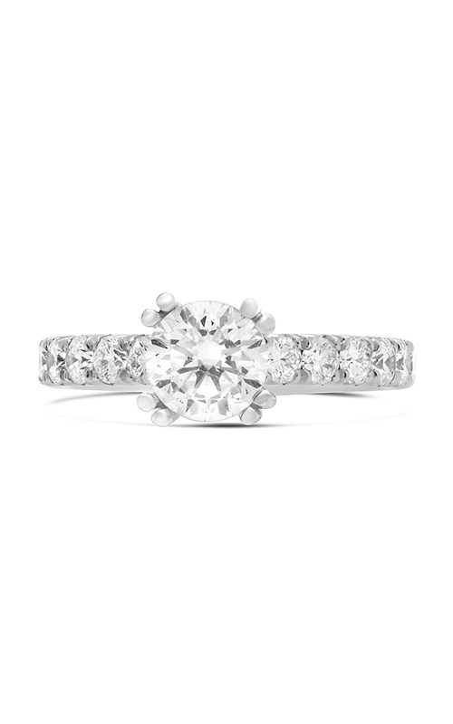 Roman and Jules Double Prong Round White Diamond Ring KR5306W-SM