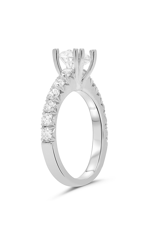 Roman and Jules Double Prong Round White Diamond Ring KR5306W-SM