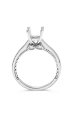Roman And Jules Solitaire Semi Mount Engagement Ring