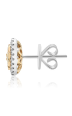 Roman and Jules Yellow Label Earrings NE884C-1