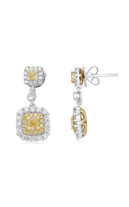 Roman and Jules Yellow Label Earrings NE754-1