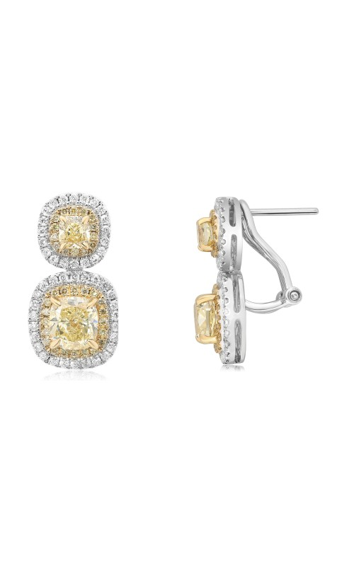 Roman and Jules Yellow Label Earrings KE3679WY-18K