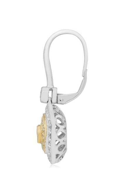 Roman and Jules Yellow Label Earrings NE567-1