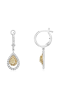 Roman and Jules Yellow Label Earrings KE2279WY-18K-2