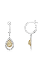 Roman and Jules Yellow Label Earrings KE2279WY-18K-2