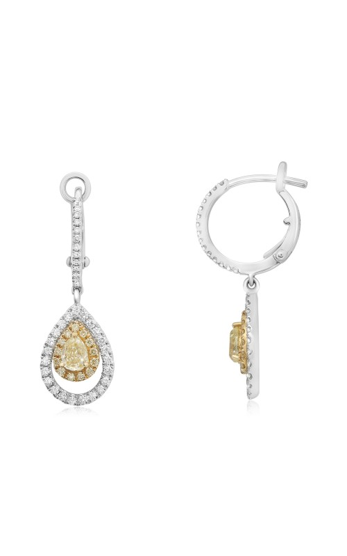 Roman and Jules Yellow Label Earrings KE2279WY-18K-2